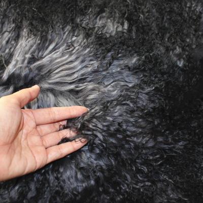 China China Factory Automatic Wholesale Mongolian Lamb Fur Upholstery Tibetan Plate Covering Lamb Fur for sale