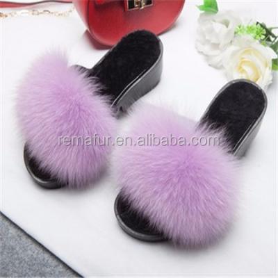 China Autumn Home Plush Slippers Women Spring Summer Comfortable Warm Sale Fashion Spring Faux Fur Slips Flip Flops Flat Shoes for sale