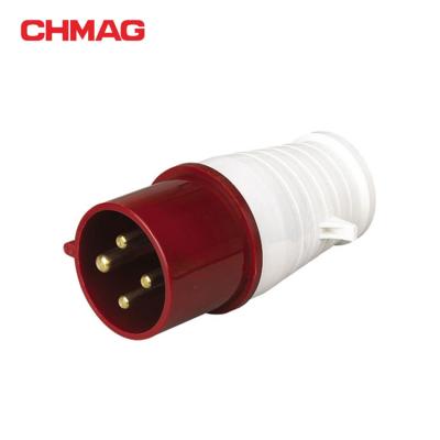 China IECCEE Industrial Plug 4p Connector Plug 3p+e Male Industrial Plug 16A 32A for sale