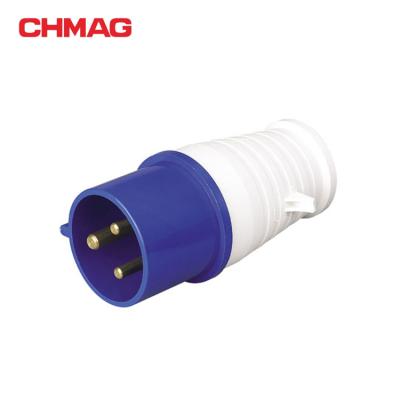 China CHMAG IECCEE Industrial Industrial Power Socket And Male Plug 3P 220V 16A 32A 6h Socket for sale