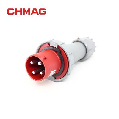 China 4 Pin 63 Amp 125 Amp 440v Industrial Plug And Socket for sale