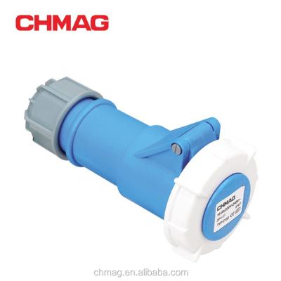 China CHMAG 16A/32A 220V-240V 2P+E Industrial Hot Selling Waterproof Female Connector for sale