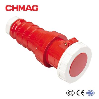 China New type industrial socket 125A 3P+E IP67 125A best price mennekes industrial socket 2442 IECCEE 2342 63A for sale