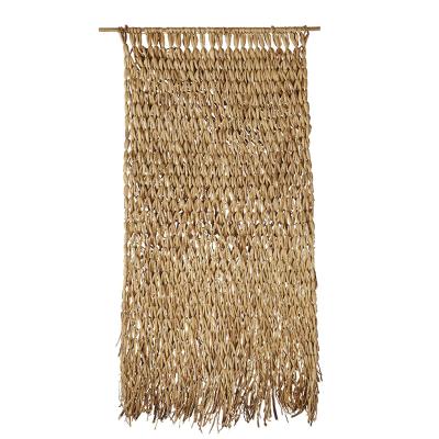 China 120x220cm Nordic Fiber Plant Decoration Boho Sea Grass Woven Wall Bohemian Modern Home Decor for sale