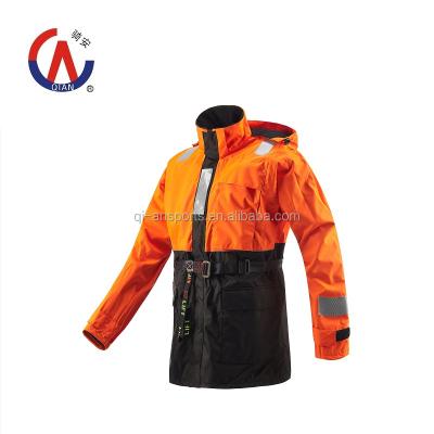 China 300D Oxford With CE Approved PU PVC Coating Inflatable Life Jacket QA-9081 - 150N Marine Life Jacket ISO12402-3 Standard for sale