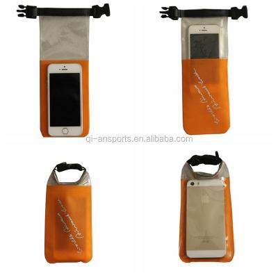 China waterproof bag waterproof phone dry bag for phone key credit cards or other small items for sale