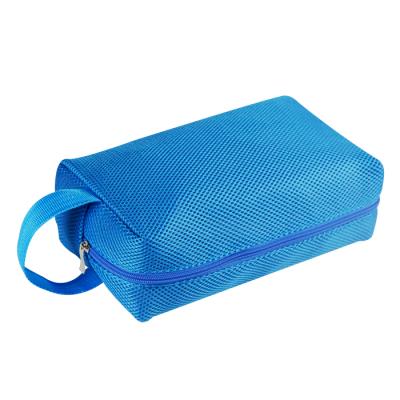 China Fashion Net Travel Kit Organizer Storage Cosmetic Make Up Hanging Bag Toiletry Bag for sale