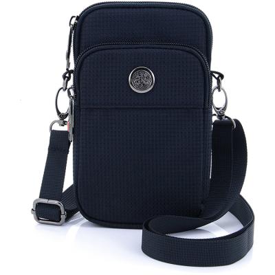 China Daily Life Water Resistant Casual Phone Bag With Shoulder Strap Phone Pouch Women Phone Bag Solid Cross - Body Bag for sale