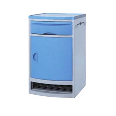 China Contemporary Hospital Furniture ABS Medical Plastic Hospital Cupboard Lockable Bedside Cabinet for sale