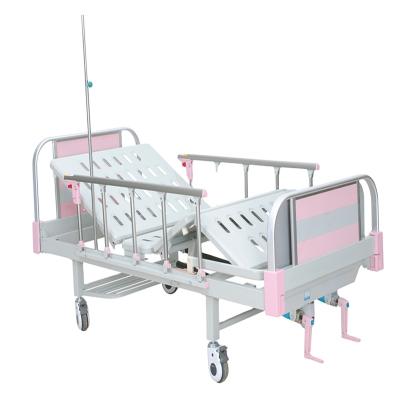 China Wholesale Cheap Adjustable Hospital Bed Medical Manual Hospital Bed For Disabled for sale