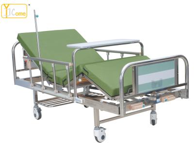 China Crank Hospital Bed New Product 2 Bed Medical Nursing Bed For Patient Bed For Disabled for sale