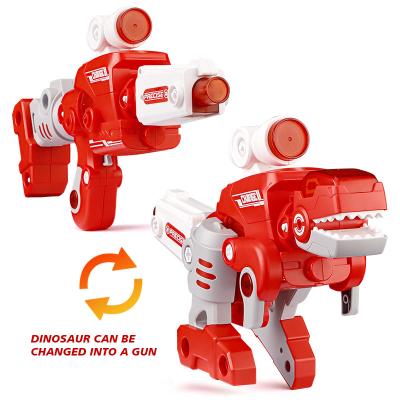 China ERCHAOXI Toy Electronic Kids Plastic Gun Toy with Dinosaur and Shooting Sounds for Kids Pretend Play for sale