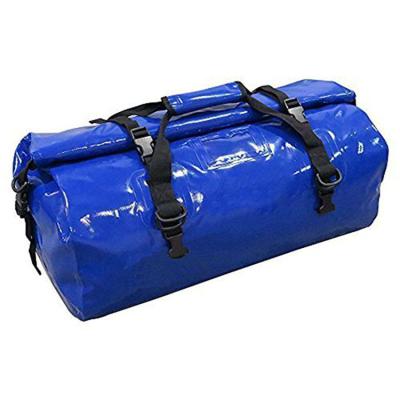 China NO Wholesale Customized Large Capacity PVC Waterproof Fleece Travel Motorcycle Saddle Bag for sale