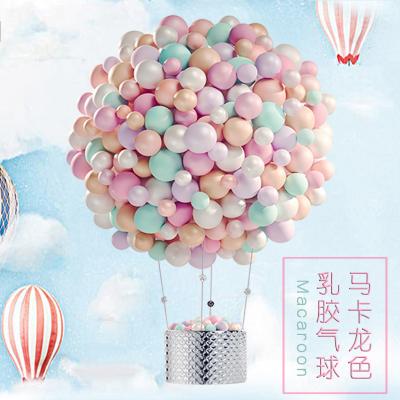 China Party Decoration 10 Inch 2.2g Round Macaron Latex Balloons Wedding Decoration Party Latex Balloon Baby Shower Supplies Birthday Balloons for sale