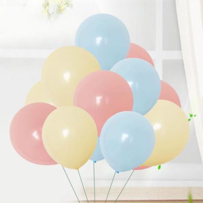 China Wholesale 10inch balloon party decoration Macaron latex for wedding kids birthday party decoration supplies candy color balloons for sale