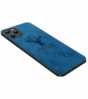 China Ultrathin 3D Printing Design Anti-fingerprint Design Cloth Phone Case For iPhone 13 &12 for sale