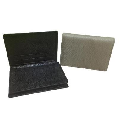 China Hot Selling Rfid Mini Briefcase Leather Business Card Holder RFID Business Name Cards Case for sale