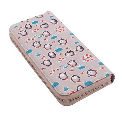 China Women Waterproof Custom Wallet Design Large Capacity PU Leather Handmade Wallet Long for sale