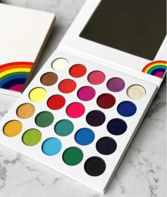 China Maquillaje Waterproof Makeup Custom 25 Colors Eyeshadow Palette for sale