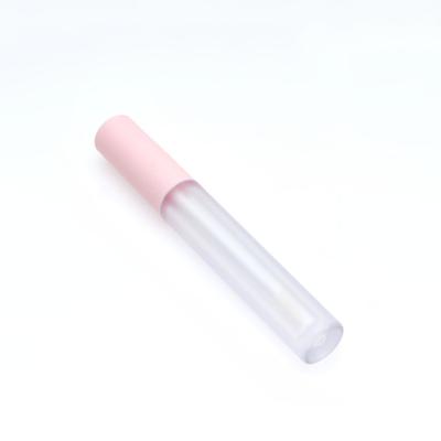 China DIY High Quality Empty Round Lip Gloss High End Single Long Tube for sale