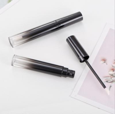 China High Quality Black 6ml Gradient Ellipse Lip Gloss Container Plastic Tube Case for sale