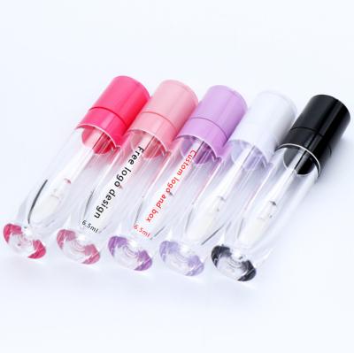 China Wholesale High Quality Custom Logo Liquid Lipstick Containers Plastic Empty Lipgloss Tube Packaging 6ml lip gloss tube for sale