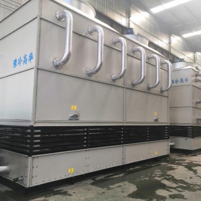 China Industrial Fluids Cooling Factory Low Noise Level Steel Use Industrial Evaporative Iron Condenser for sale