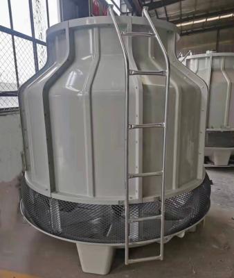 China Open cooling tower 60 tonslow noise round counterflow cooling tower FRP cooling towers for sale