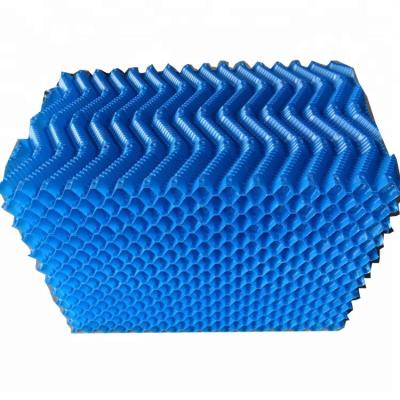 China Closed Evaporative Crosflow Cooling Tower PVC Film Fill Cross Cooling Tower Condenser Parts Counter for sale