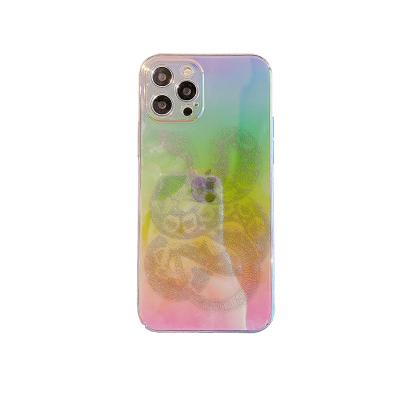 China Colorful Clear Anti-fall Phone Cover For iPhone 12 13 Max Pro XS Max Women Cell Phone Case for sale