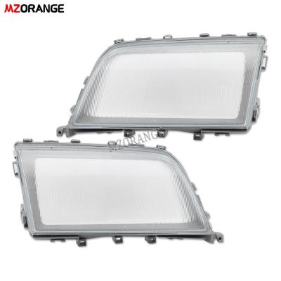 China Hot Selling LED Headlight Headlights Lampshade Plus Bracket Left+Right PAIRS For Mercedes W202 C Class 1994-2002 8205501+8205502 for sale