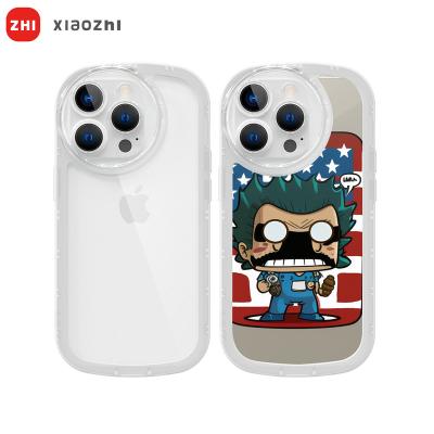 China Custom UV Painted Shockproof Phone Case OEM Candy Color Fashion Sublimation Silicone Phone Case Cover For Iphone 12 13 14 pro Max Cover for sale