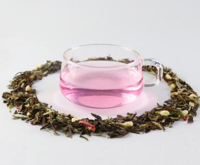 China no-preservatives lychee scented white tea blended with Jasmine Fruit Flavor tea for sale