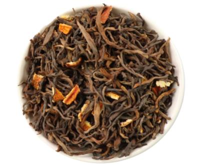 China Loose Tea 100% Natural No Additives Orange Peel Flavor Dried Orange Peel Pu'er Slimming Tea for sale