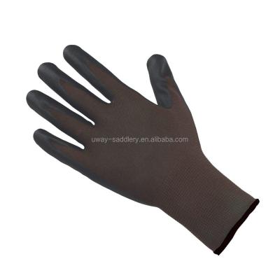 China 100% Polyester Equestrian Gloves for sale