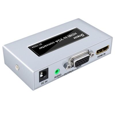 China 1080P Dtech HDMI to VGA converter 4k signal video transmission VGA to hdmi converter other home audio for sale