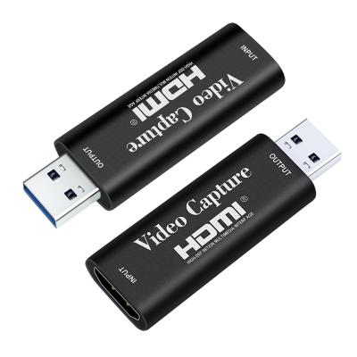 China USB composite video adapter Dtech hdmi video capture card support 1080P input 4K AV Hdmi video into USB capture hdmi capture card for sale