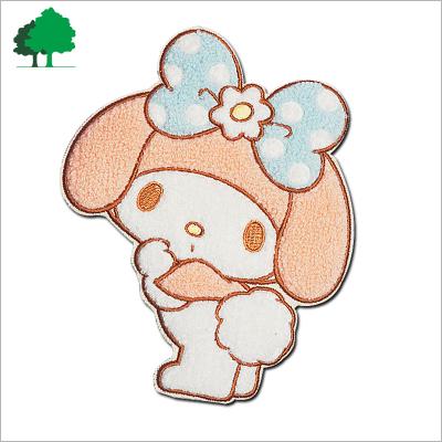 China direct custom 3D chenille embroidery baby patch with good quality for sale