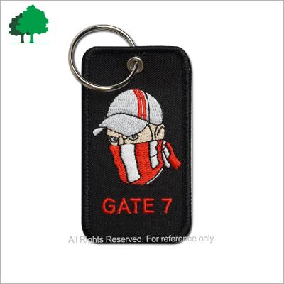 China Promotional Gifts Direct Factory Custom High Quality Cheap Promotional Gifts Key Chain Embroidery for sale