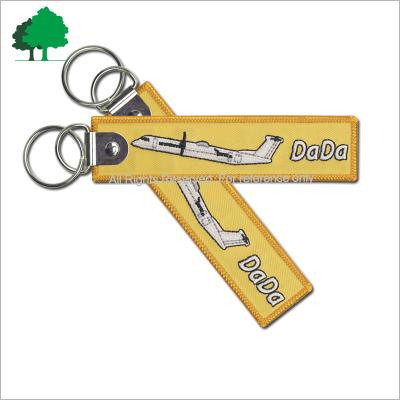 China Factory Direct High Quality Cheap Custom Logo Embroidery Custom Key Chain Embroidered Key Chain for sale