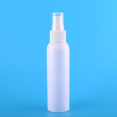 China White Household Products Round Plastic Cosmetic Bottle Fine Mist Spray Pump Container 120ml PET Vial Water Skin Care Packaging 4oz for sale