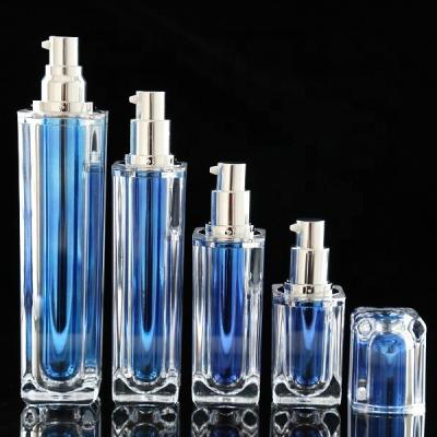 China Household Products Fit High End Acrylic Lotion Pump Bottle For Facial Serum Packaging 15ml 30ml 50ml 100ml for sale