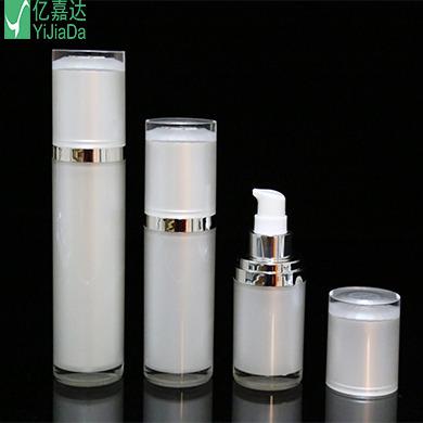 China Hot Sale Cosmetic Pump Dispenser Bottle 15ml 30ml 50ml Vacuum Airless Cosmetics Eye Cream Face Care Pack Container 0.5oz 1oz 1.67oz for sale