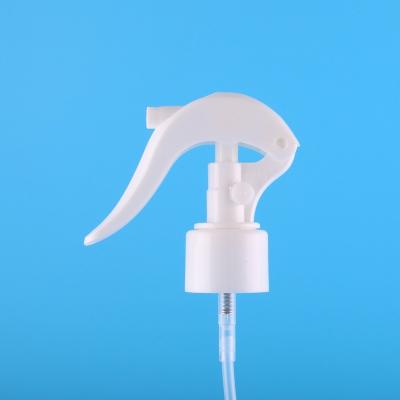 China Household Products White 24 Trigger Spray Pump 410 pp Garden Plastic Flower Sprayer Dispenser Bottle Cleaning Cover for sale