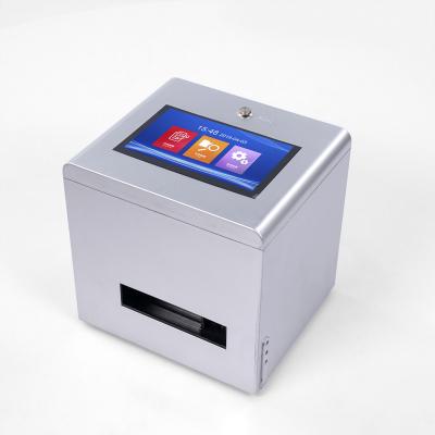 China Hotels desktop inkjet printer coding machine tabletop printing for plastic glass bottle can for sale