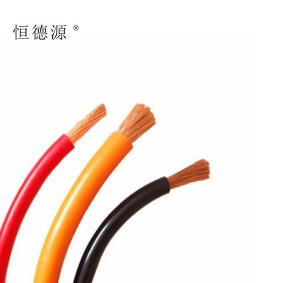 China Welding Industry Wholesale Flat Electric Single Core Copper 16Mm Rubber Welding Cable for sale