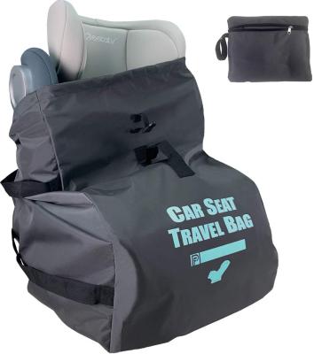 China ENGLAND STYLE Waterproof Car Seat Airplane Door Check Foldable Carrier Travel Bag for sale