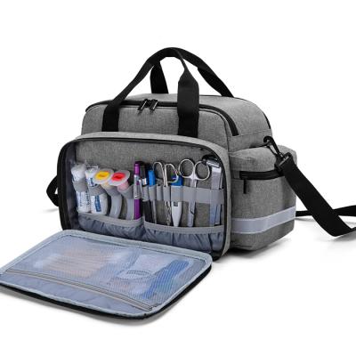 China Medical Bag Nurse Bag Professional Shoulder Bag Professional Empty Doctor Rescue Bag With Padded Layer 47cm X 22cm X 31cm Laptop for sale