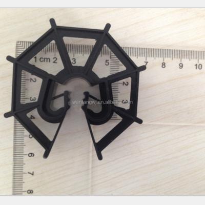 China Black Circular Spacer Eco-friendly Plastic Construction for sale