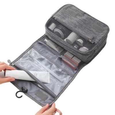 China New Style Travel Bag Hook Wash Modern Waterproof Cosmetic Bag Bathroom Wall Mounted Cosmetic Bag for sale